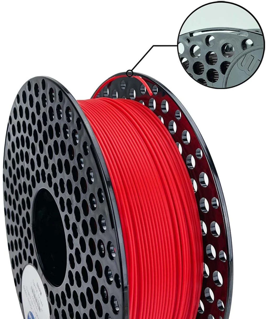 AzureFilm  ASA Prime Red, 1,75 mm / 1000 g    Technisches Filament mit optimierter, verzugsfreier Formulierung