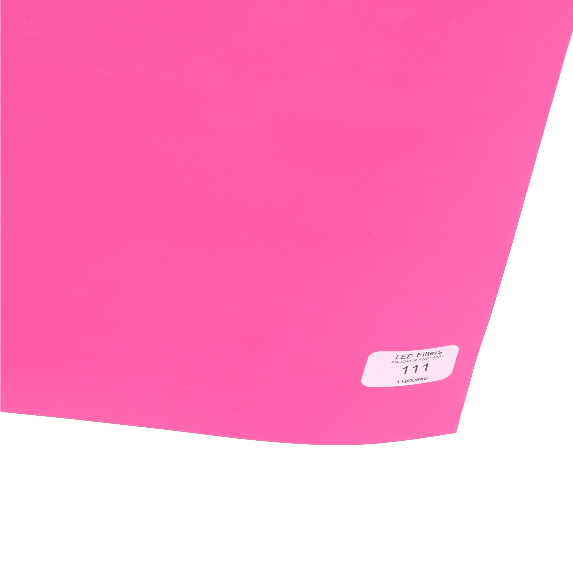 LEE filter 120 x 50cm 111 dark pink