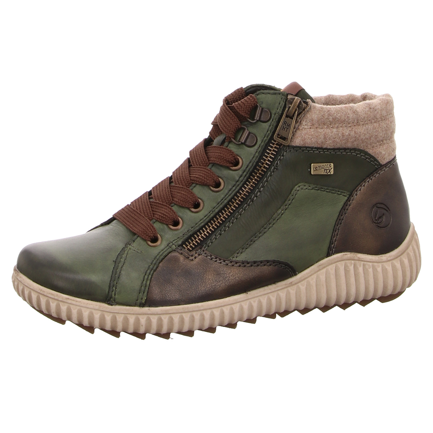 Remonte Stiefelette grün