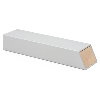Pillendose Monolith, 7 Fächer, Silber