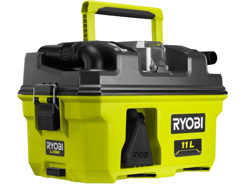 RYOBI Akku-Nass-/Trockensauger RV1811-0 ohne Akku und Ladeg Vielseitiger Akku-Nass-und-Trockensauger