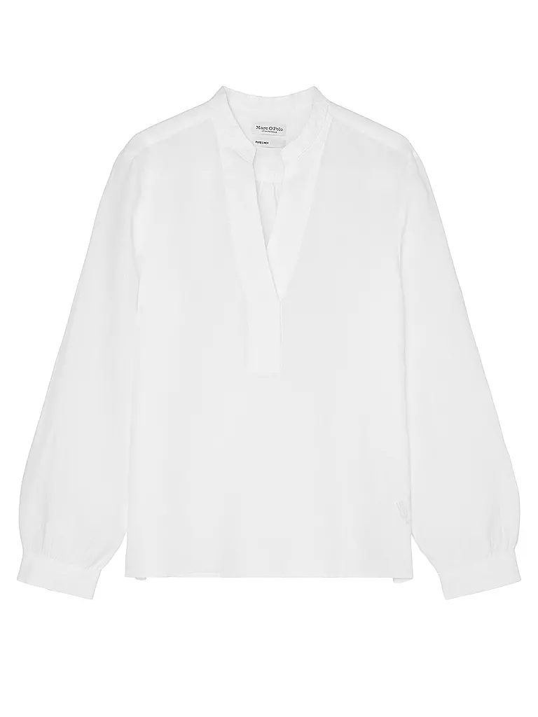 MARC O'POLO Bluse weiss
