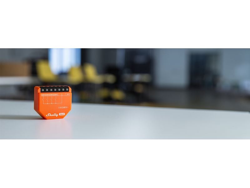 Shelly Smart Home Schalter i4 Gen3 Smarter Controller mit vier Eingängen und AC-Stromversorgung