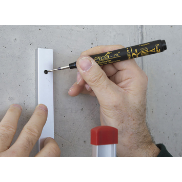 Pica markeerstift voor diepe gaten zwart 150/46