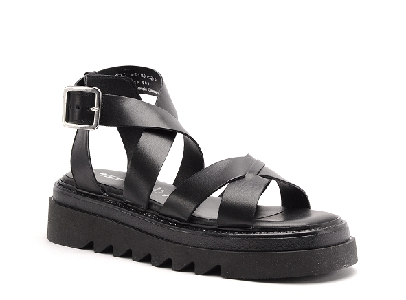 Tamaris nu pieds plats femme 28703 28 noir