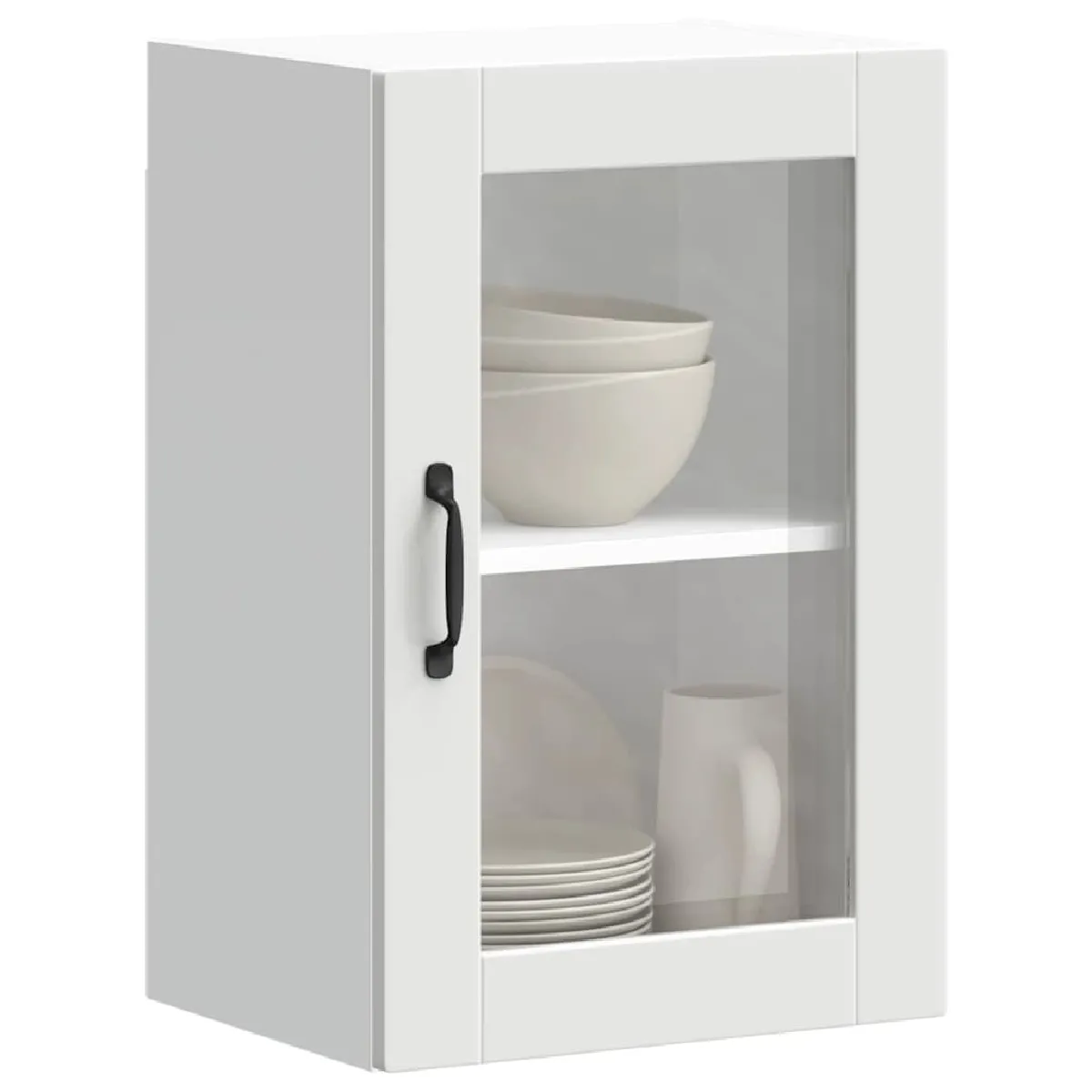 vidaXL Armoire murale de cuisine Porto - Blanc