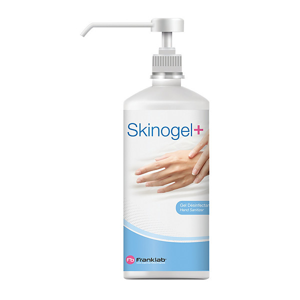 Gel hydroalcoolique Skinogel+ 500 ml