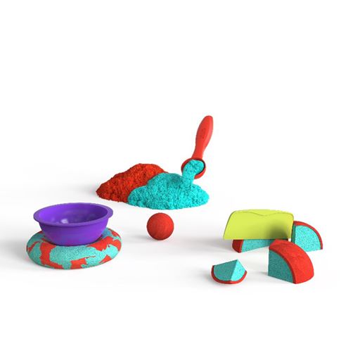 Kinetic Sand Mold N' Flow Legesæt