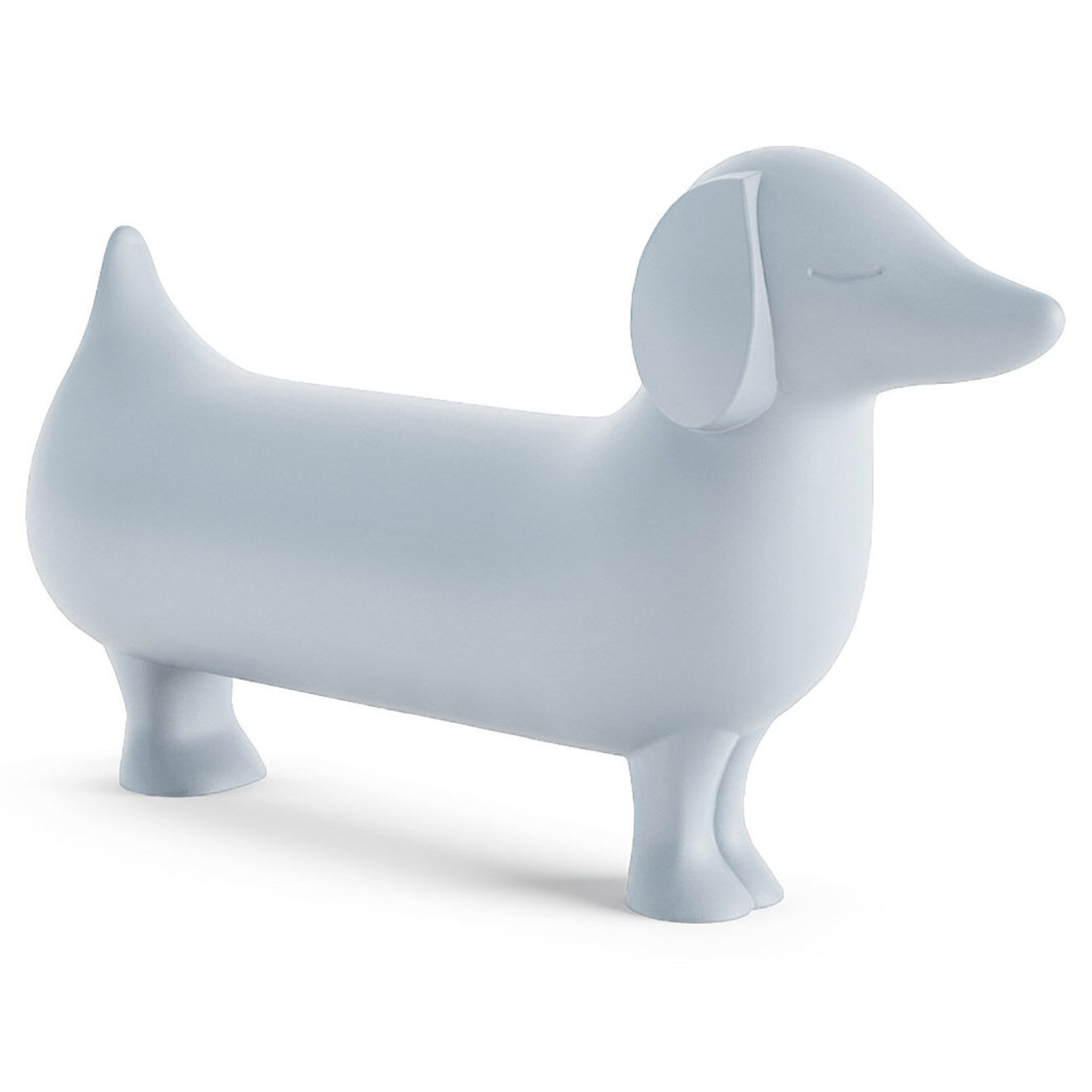 Serralunga Chien décoratif Otto Design par Alessandra Baldereschi blanc - 17.5x38x66 cm