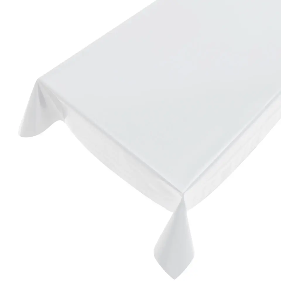 Bellatio design Tafelzeil - wit - 140 x 245 cm