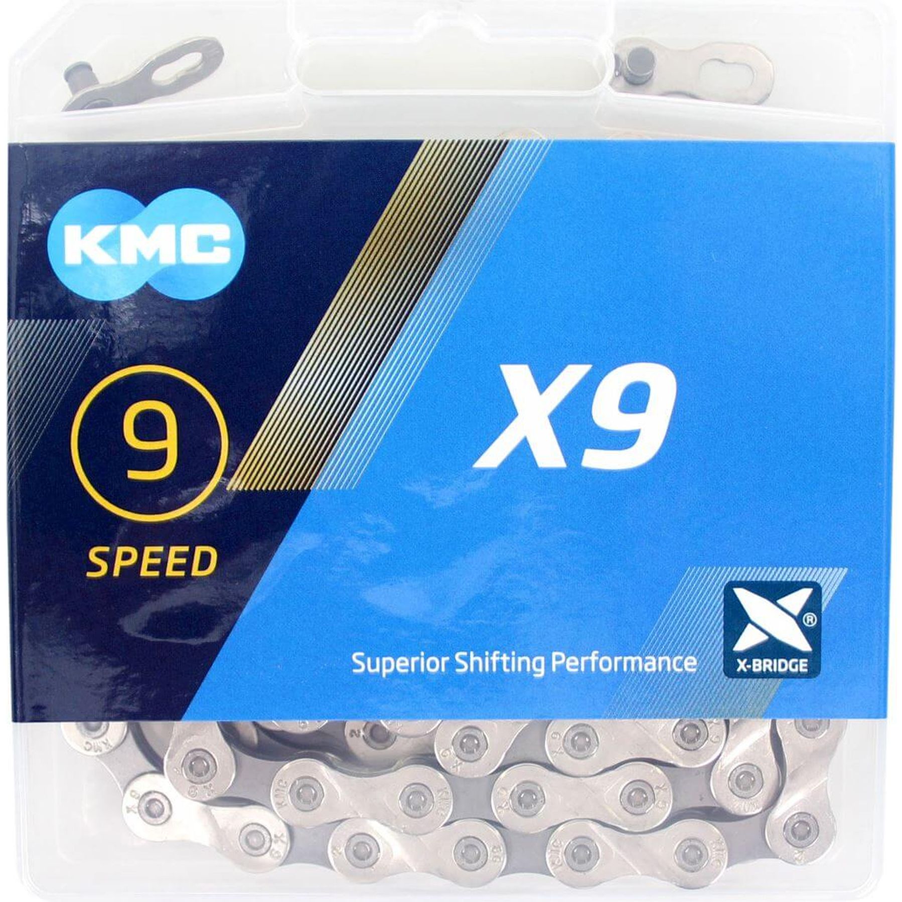 KMC X9 9-speed Ketting