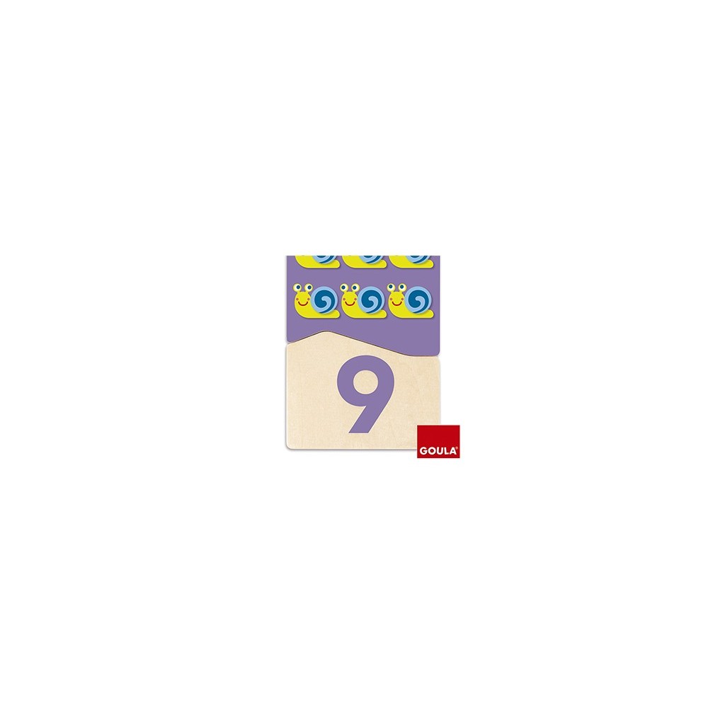 Duo Puzzle 1-10 - 20 Pièces