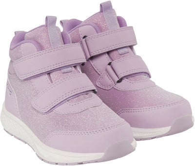 Viking Bouncy Glitter Mid 2V WP Sneakers, Lilac