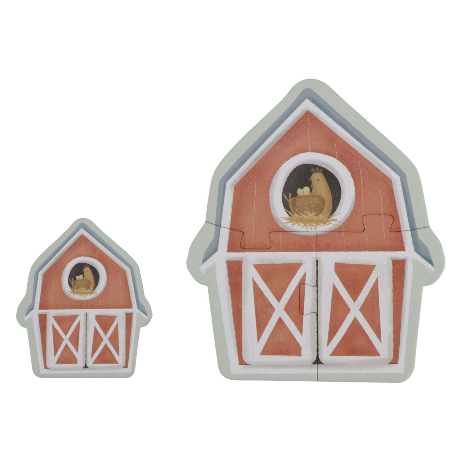 Little Dutch Legpuzzel 6in1 Little Farm FSC