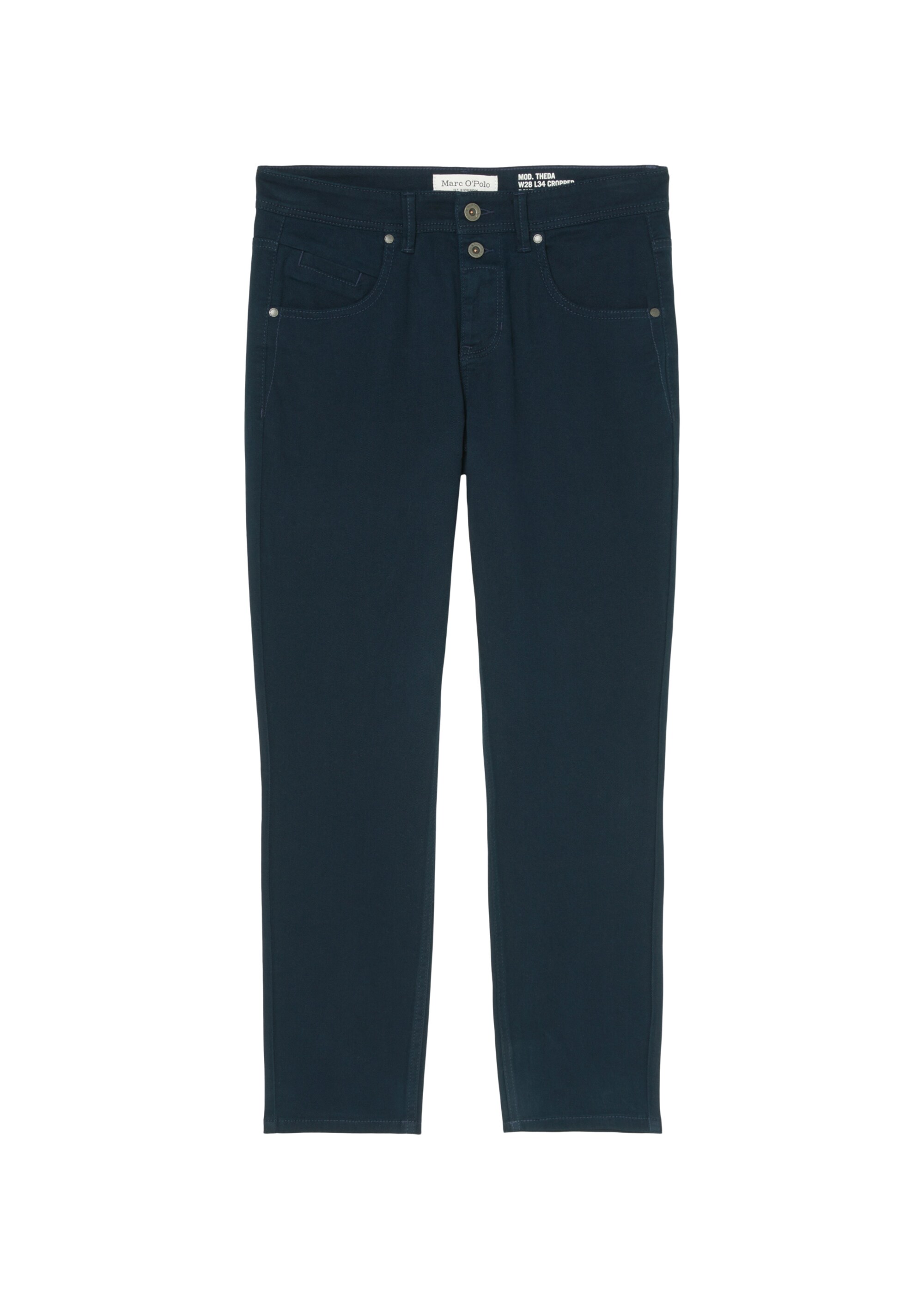 Jeans Modell THEDA boyfriend cropped aus Brushed Cotton-Twill