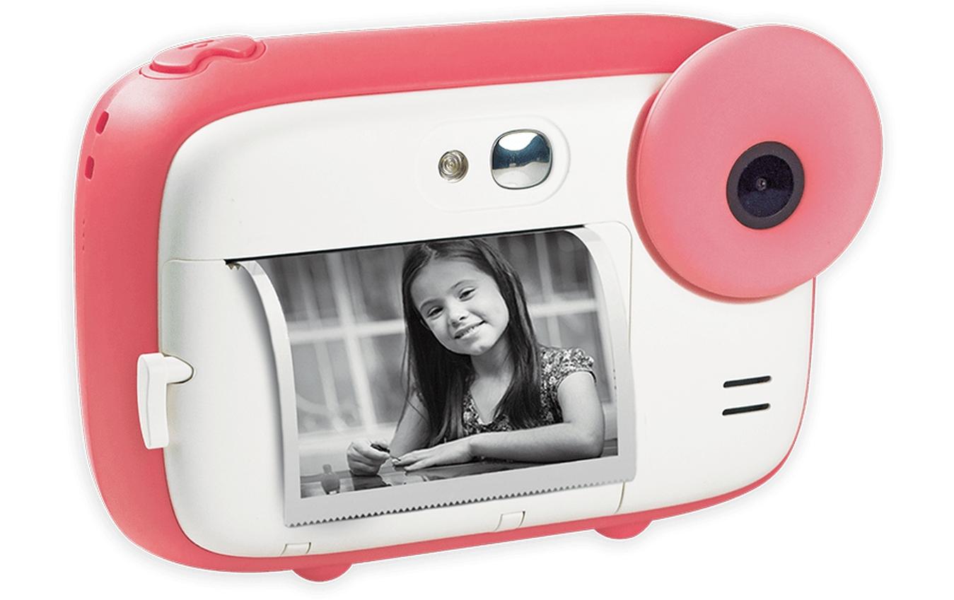 Fotokamera Realkids Instant Cam PinkSofortbildkamera mit Thermopapier-Drucktechnik