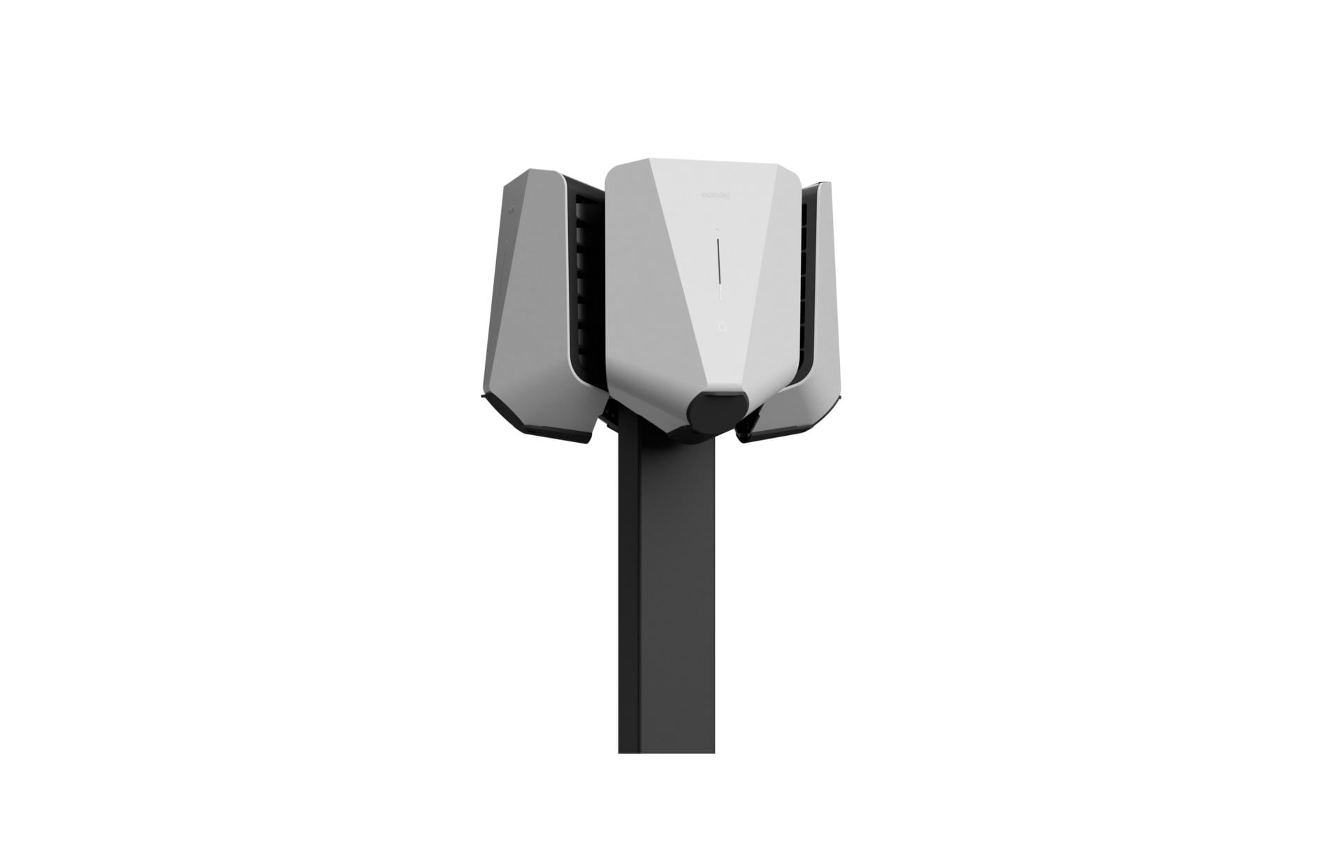 Base 4-Way Ladesäule<br>Standsäule für easee Ladestationen