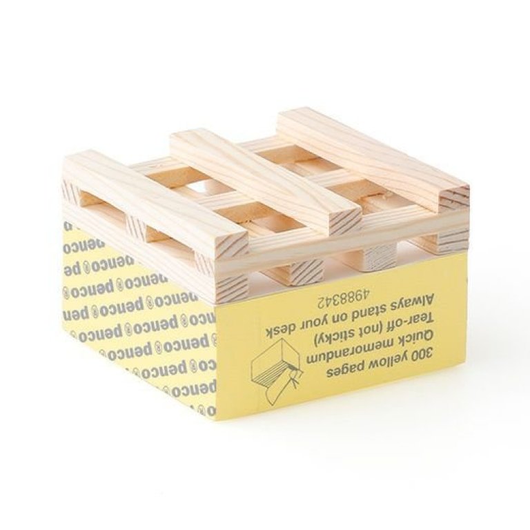 Penco Memo Block on Pallet