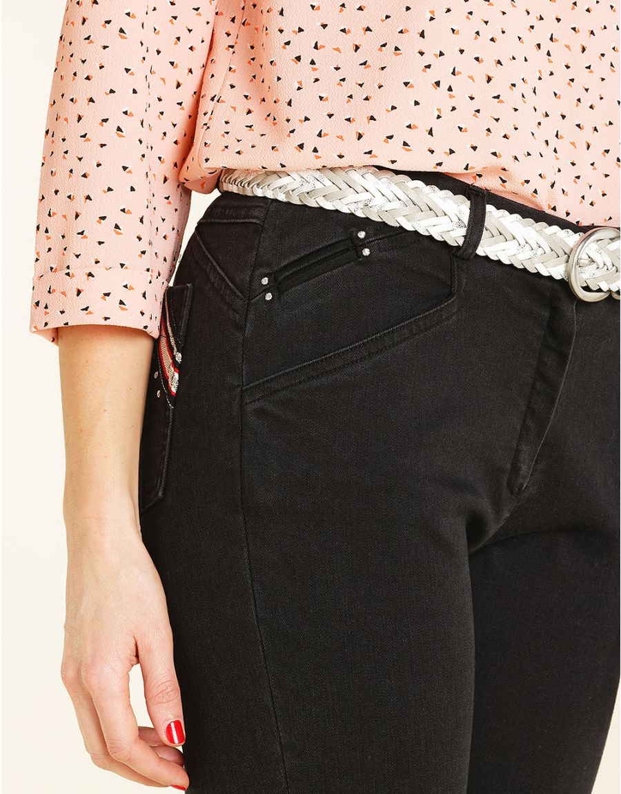 Jean slim noir