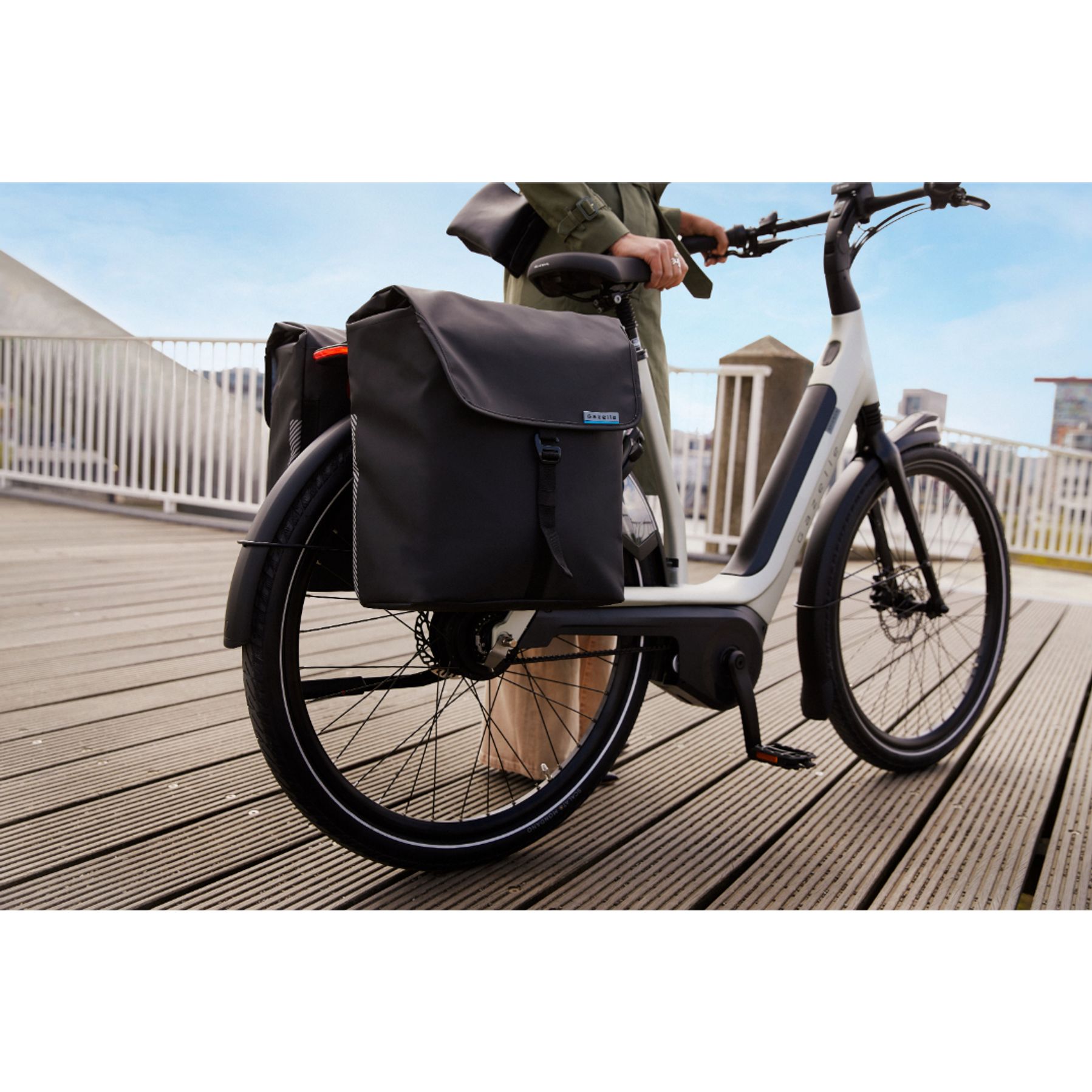 Gazelle Deluxe MIK Dubbele Fietstas