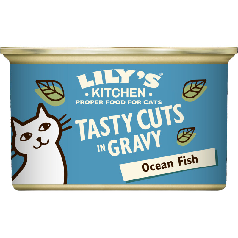 Lily's Kitchen Tasty cuts in saus met oceaanvis