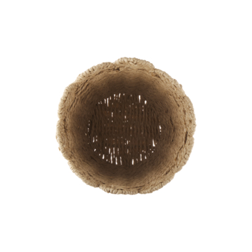 Opbergmand bruin 35x35x35,5cm