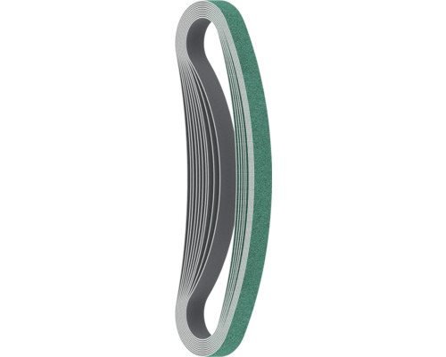 Schuurblad voor Bosch bandschuurmachine 13x455 mm, korrel 40, verpakking van 10