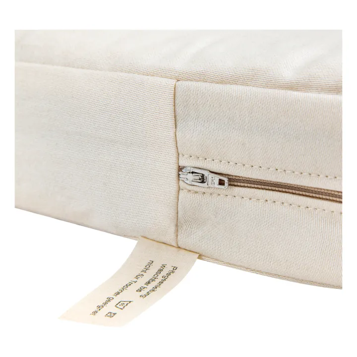 Bermbach Handcrafted Matelas ovale pour couffin Frid en coton bio | Blanc