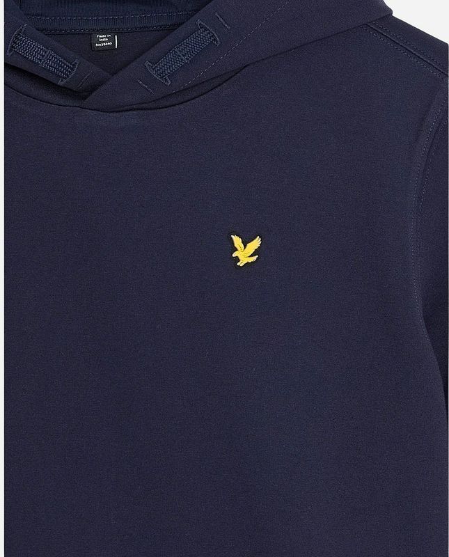 Lyle & Scott - Brushback Fleece Hoodie - Marineblauw - Jongens