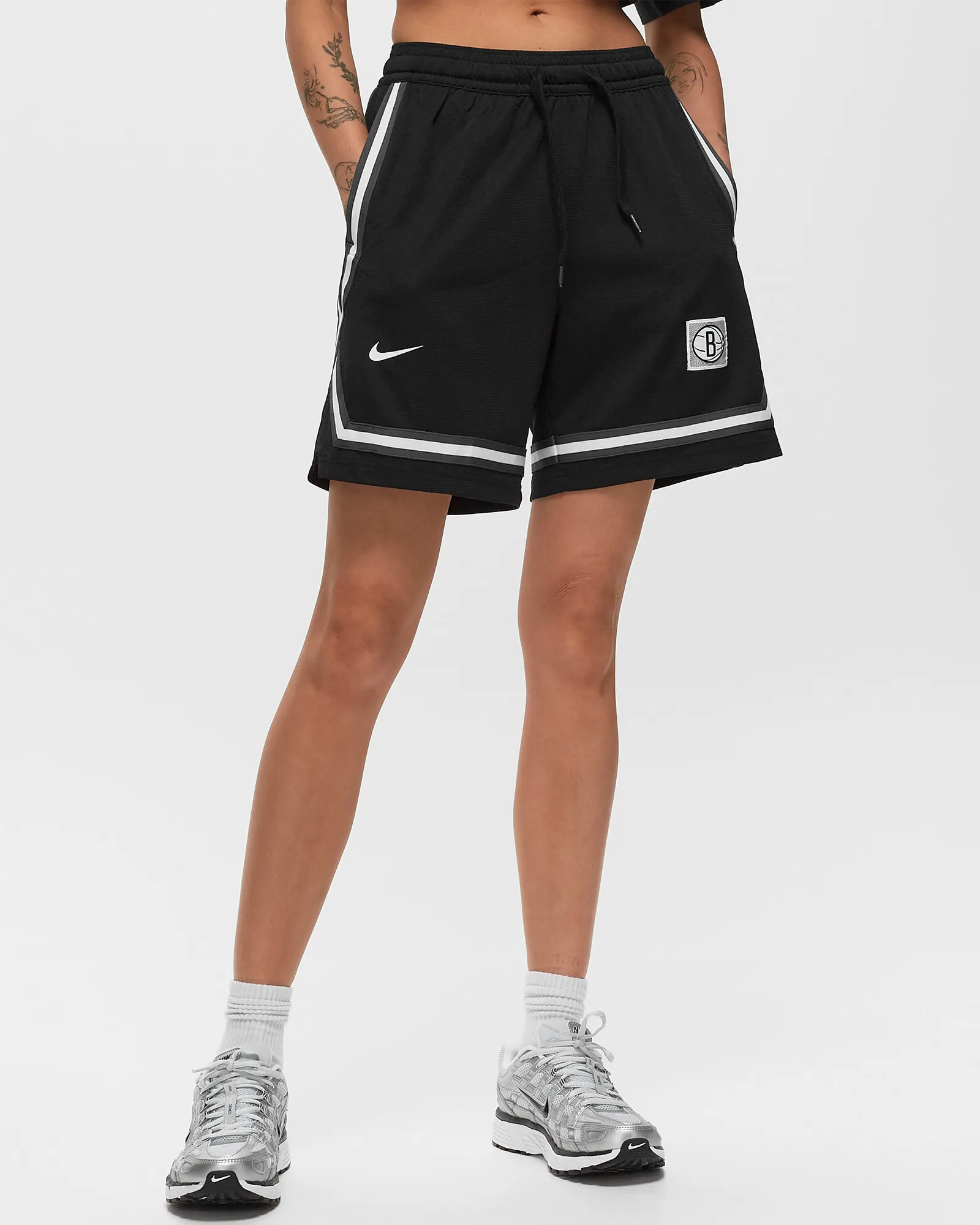 Nike BROOKLYN NETS WNK DF FLY CROSSOVER SHORT