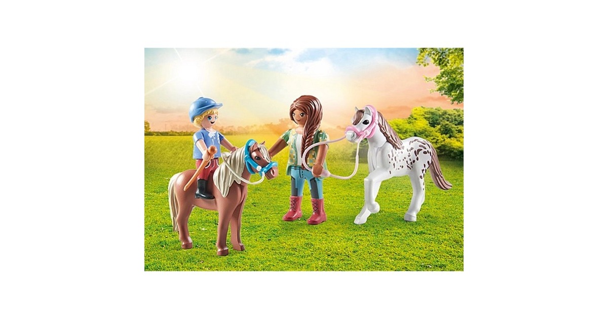 PLAYMOBILHorses of Waterfall - Manege Constructiespeelgoed  (71494)