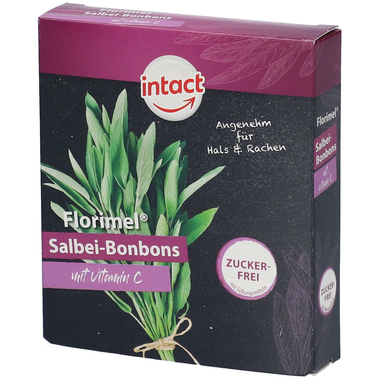 Florimel Salbei Bonbons mit Vitamin C zuckerfrei
