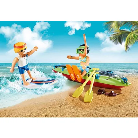 PLAYMOBIL® 70436 Family Fun Strandauto mit Kanuanhänger