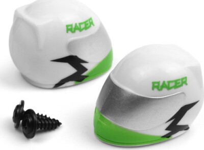 Driver Helmet - Green/2Pcs - 540173 - Blackzon