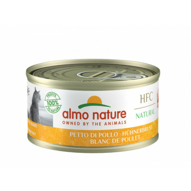 Pâtée pour chat Almo Nature HFC Natural - Lot de 6 x 70 g