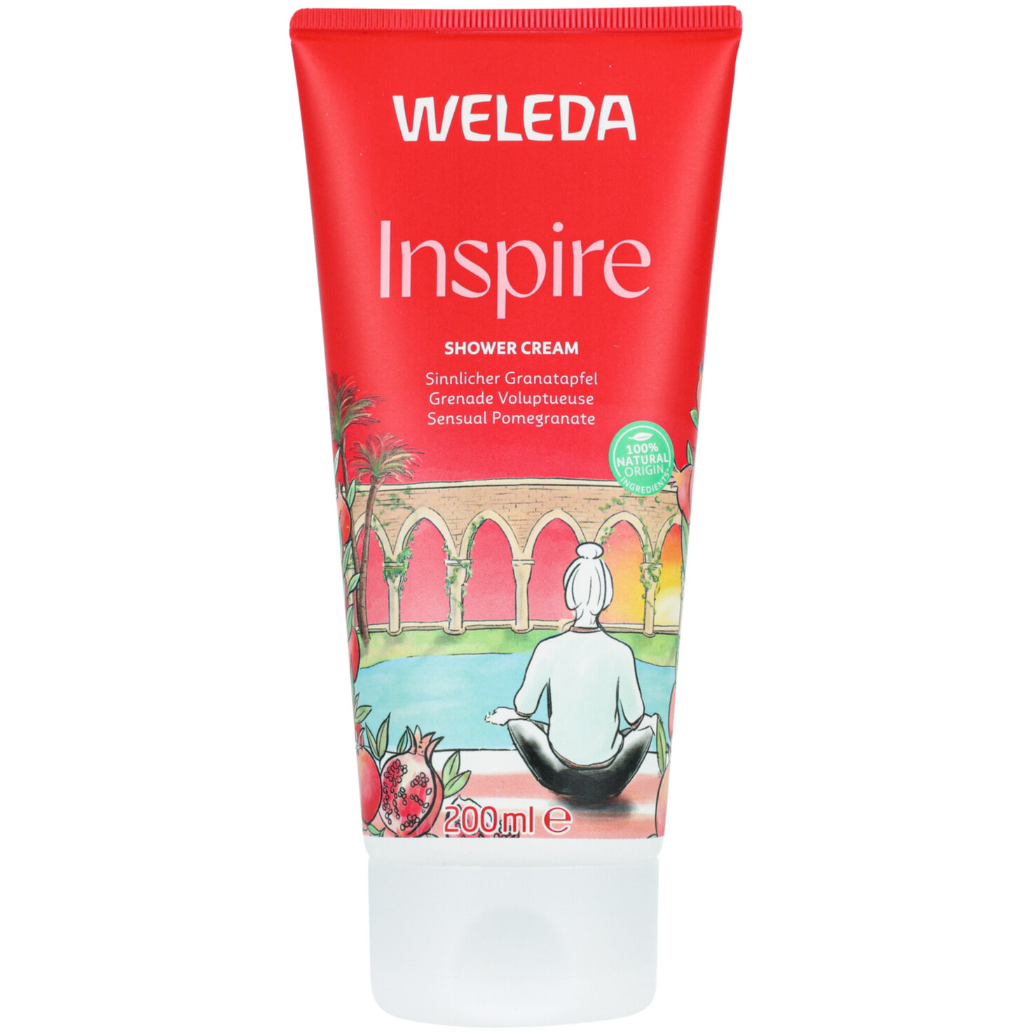 Weleda Inspire Schönheitsdusche Granatapfel