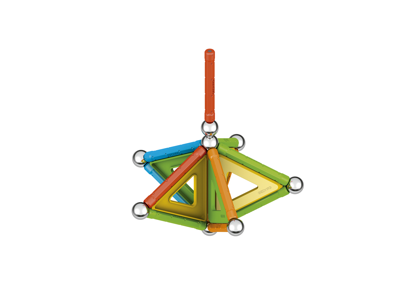 GREEN SUPER COLORS GEOMAG 35 PEÇAS