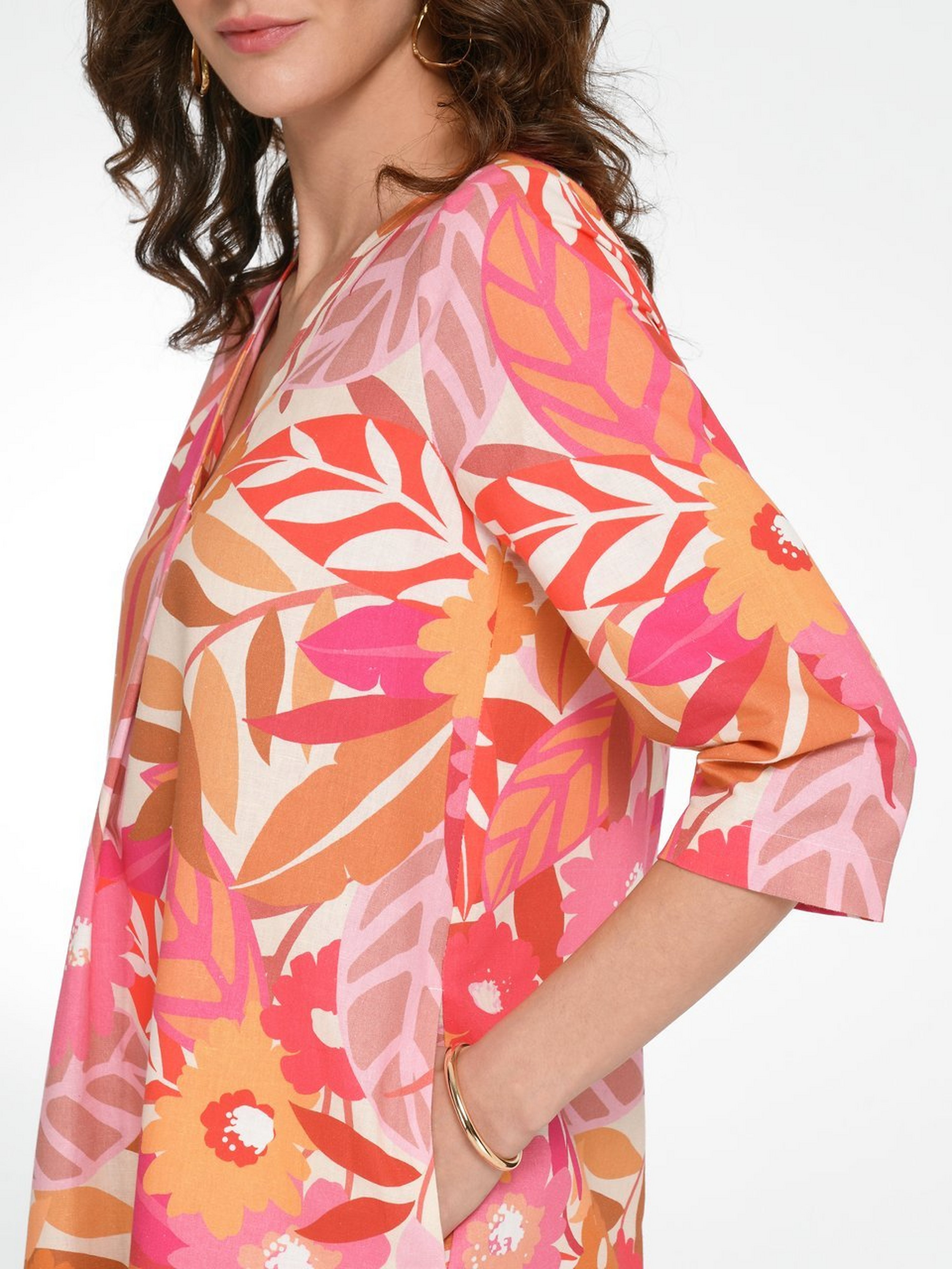 Kleid mit 3/4-Arm