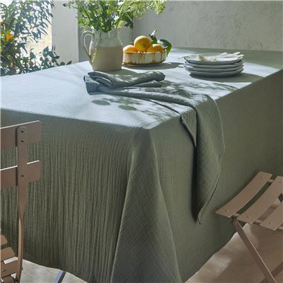 Linge de table en gaze de coton