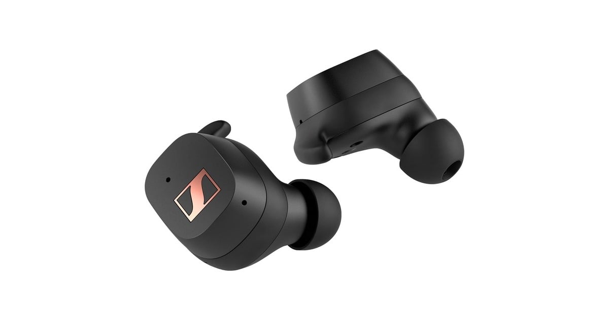 SennheiserSport True Wireless in-ear oortjes  (Zwart, Bluetooth, USB-C)