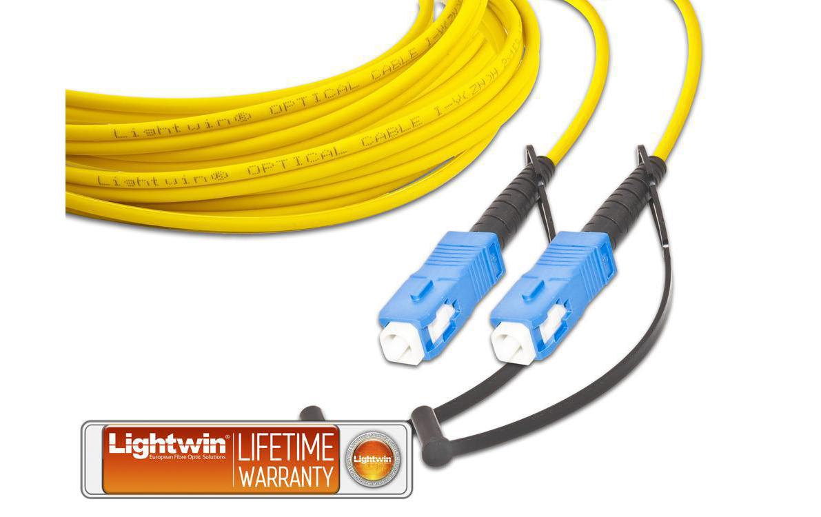 LWL-Patchkabel Singlemode SC – SC, OS2, Simplex, 3 mSinglemode SC-SC Simplex OS2 3 m