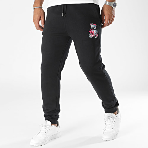 Pantalon Jogging Art Series Rose Noir
