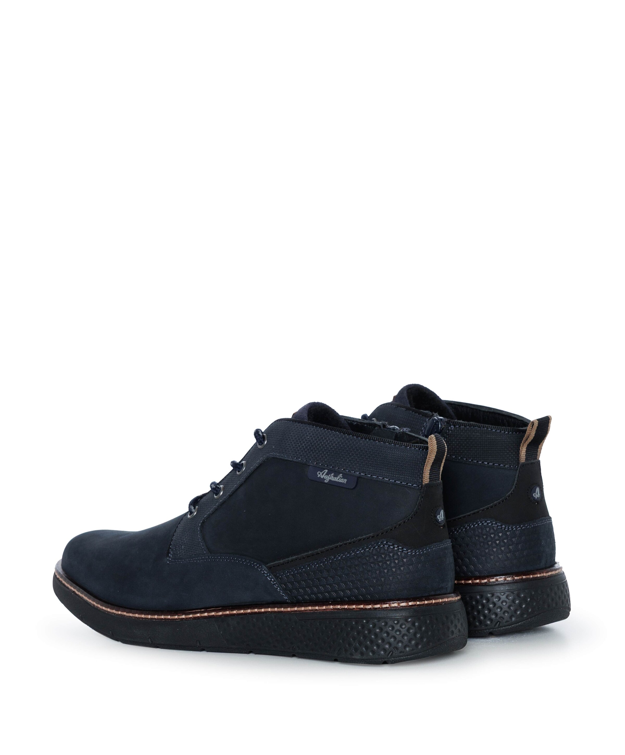 Australian Daryl heren veterboots blauw