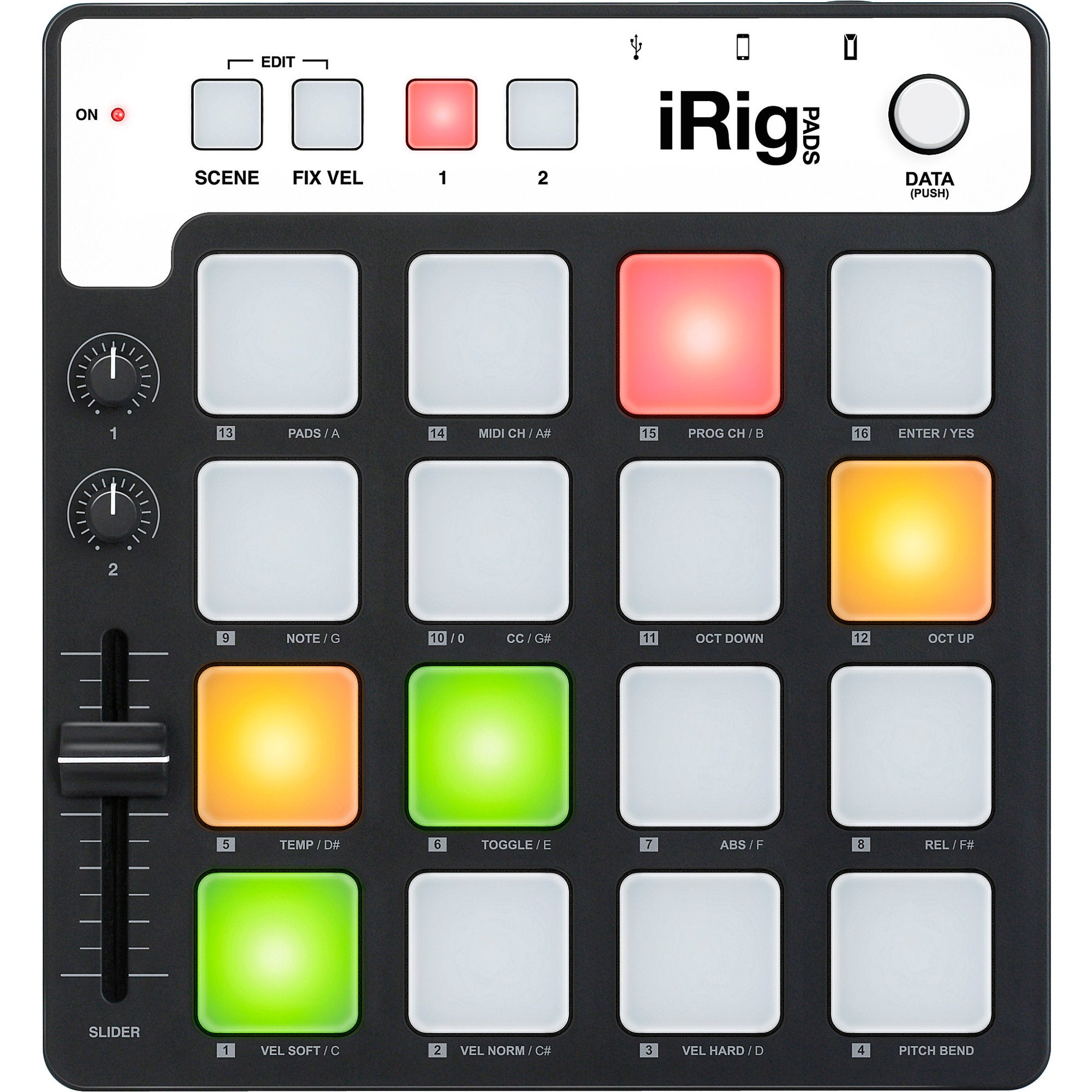 IK Multimedia iRig Pads controller (iOS, Mac, Windows)