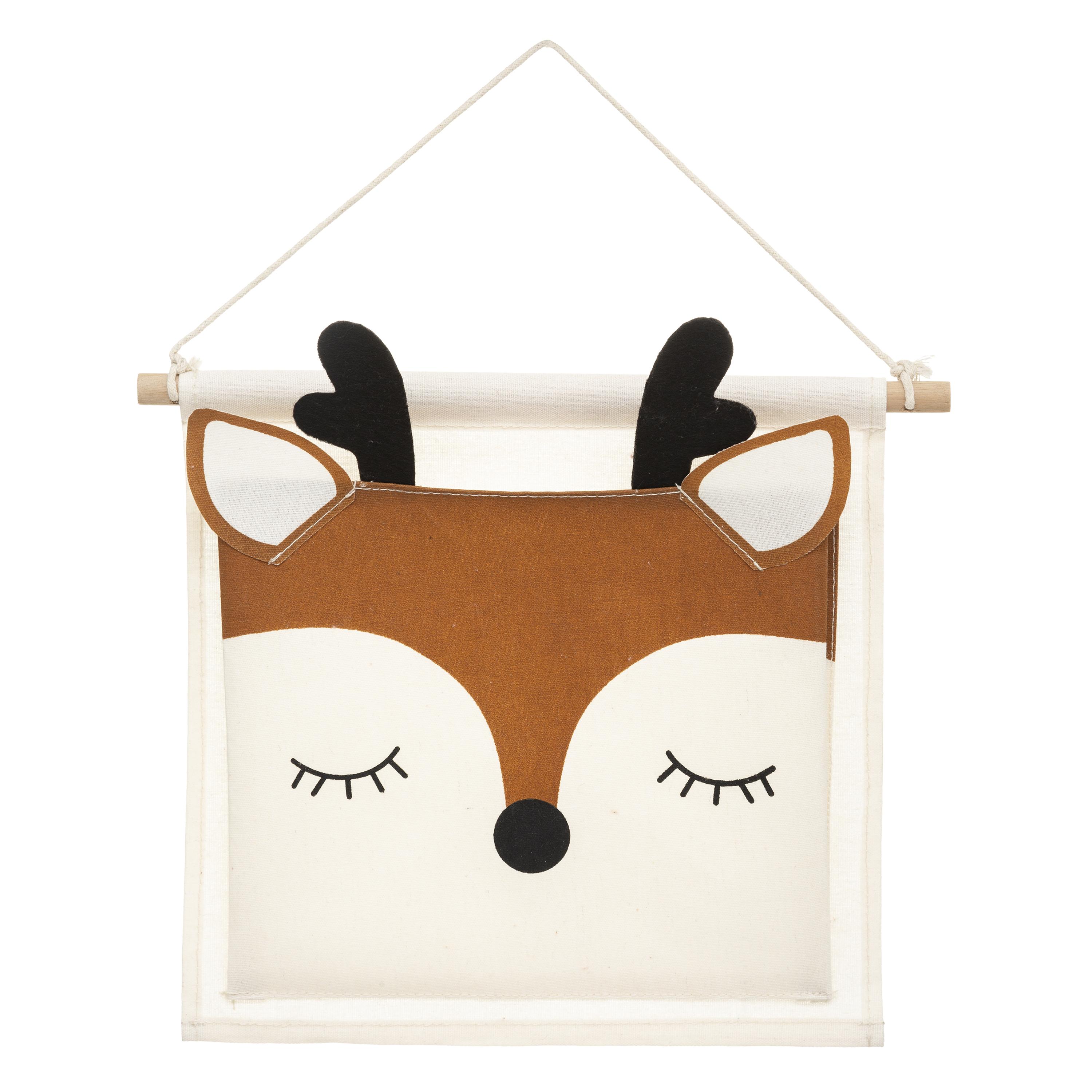 PANIER MURAL CERF