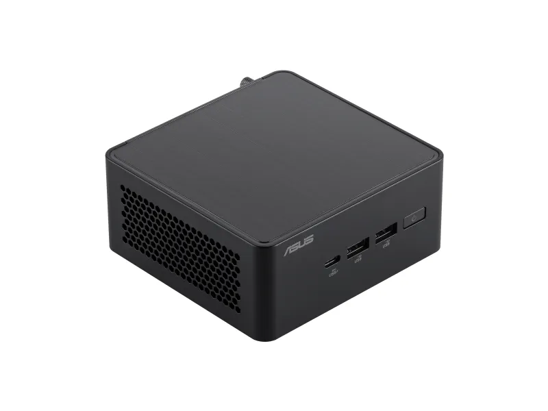 ASUS NUC 14 Pro RNUC14RVHV500000I - Barebone - mini PC 1 x Core Ultra 5 135H / op til 4.6 GHz - RAM 0 GB - Intel Arc Graphics - IEEE 802.11ax (Wi-Fi 6E), Bluetooth 5.3, Gigabit Ethernet, 2.5 Gigabit Ethernet - Win 11 - sort