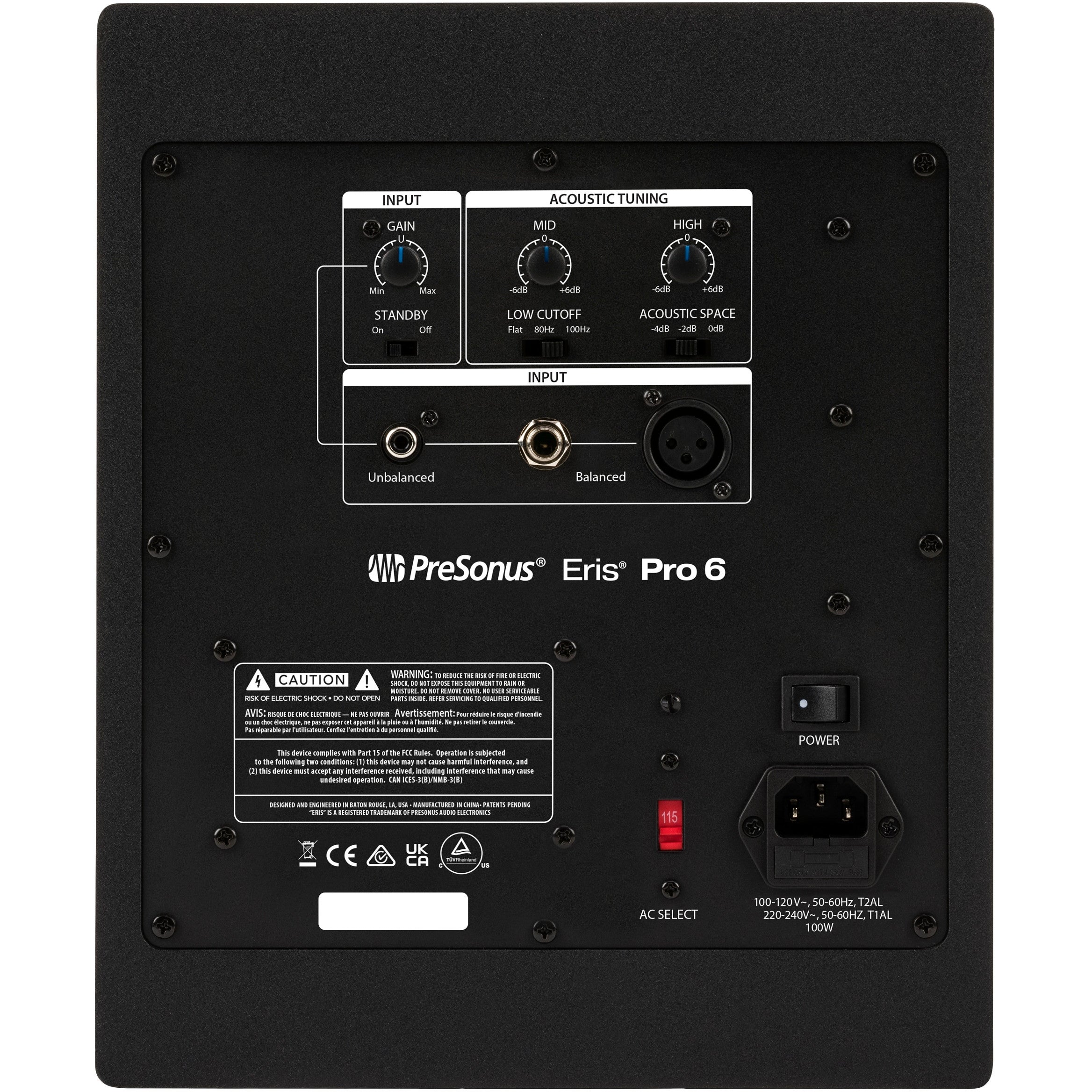 Presonus Eris Pro 6 actieve studiomonitor (per stuk)