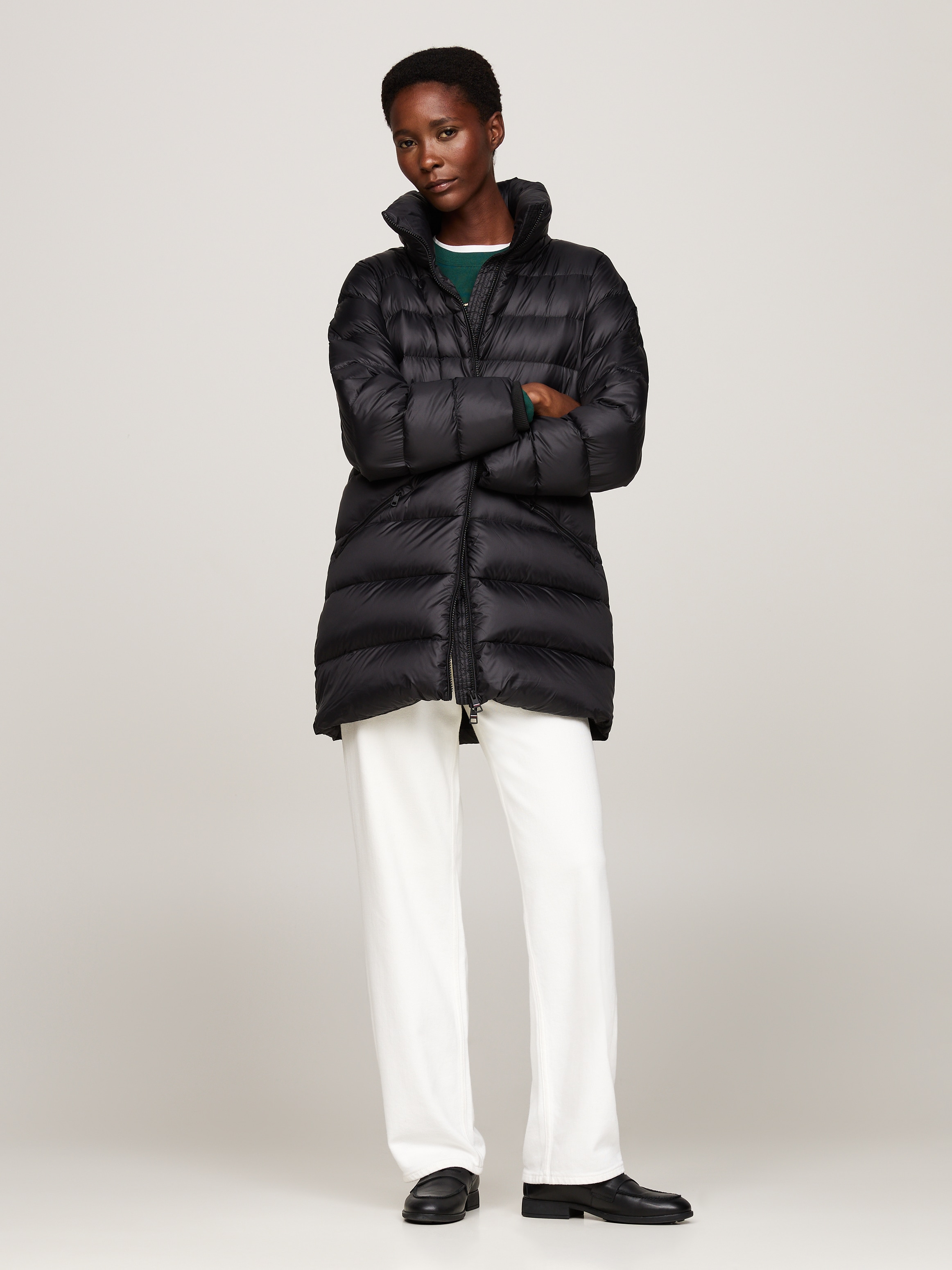 Tommy Hilfiger Langmantel , mit Logoprägung