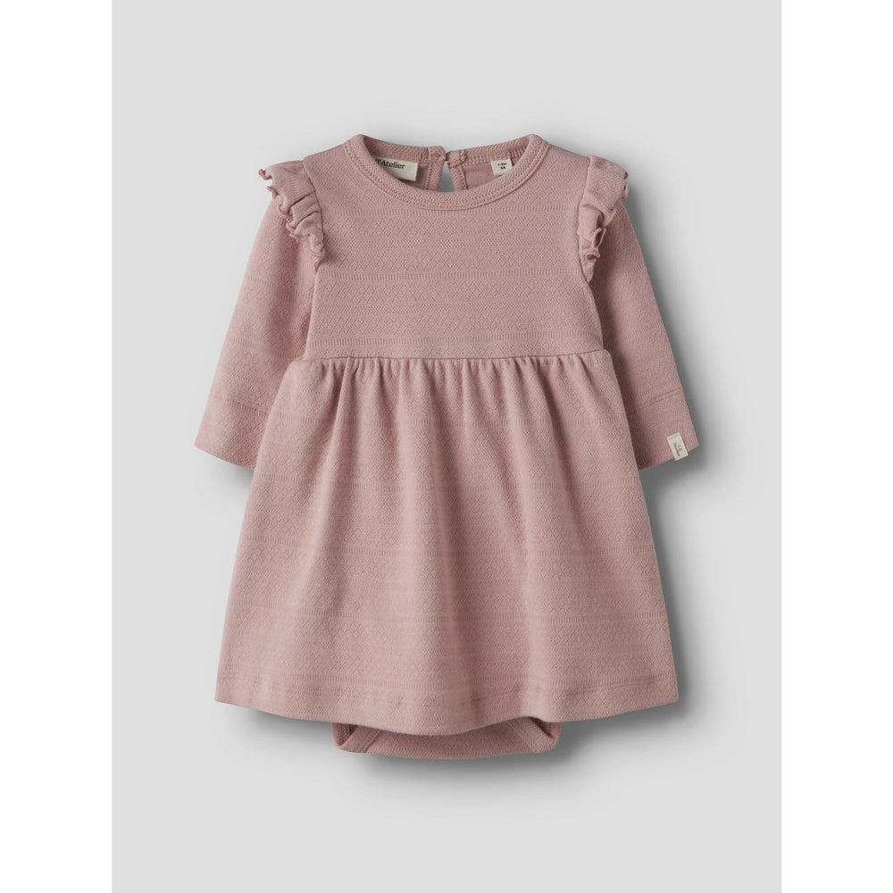 Køb Lil'Atelier Misty Rose Nbfdimia Ls Body Kjole Lil