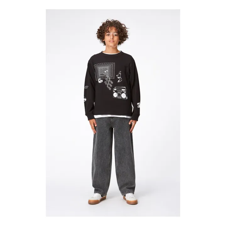 Molo Jean Loose Aska | Noir